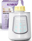 12 in 1 Fast Baby Bottle Warmer with Even Heating No Hot Spots, Night Mode, Sterili-zing, Constant Temp Milk Warmer for Breastmilk & Formula, Fits All Bottles Grey