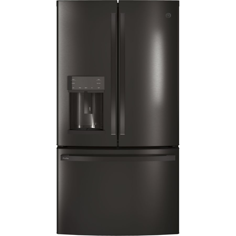 GE Profile 36 Inch Wide 22.2 Cu. Ft. Counter Depth French Door Refrigerator with Hands-Free Autofill and TwinChill Evaporators