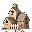 Grandin Road 163647 Birdhouse Garden Stake