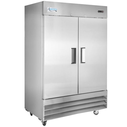Avantco Commercial Reach-In Refrigerator (Two Door)