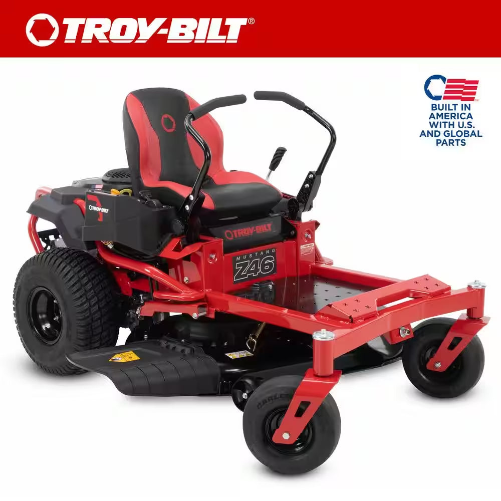 Troy-Bilt Mustang Z54 Gas Zero Turn Riding Lawn Mower