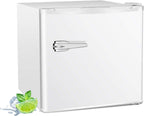 1.2 Cu.ft Mini Freezer, Small Upright Freezer with Removable Shelf & 7 Adjustable Temperature Control, Energy Saving, Low Noise for Bedroom, Apartment, Home, Office, Black