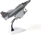 1/100 A-10 Thunderbolt II (Warthog) Attack Pre-Build Diecast Metal Aircraft Model Kits VX-23 Replica Military Plane for Display Collection or Gift