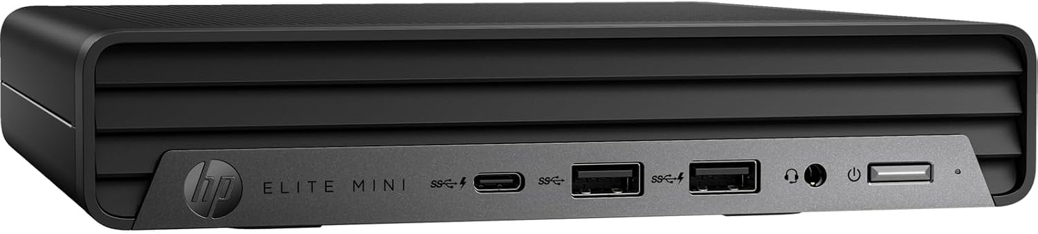 Elite Mini 805 G8 Mini Desktop 2026, AMD Ryzen 5 PRO 5650G (6-Core), 16GB RAM, 512GB SSD, 4K Display Support, Quiet Operation, Docking Station, Wi-Fi 6, Ethernet, Keyboard & Mouse, Windows 11 Pro