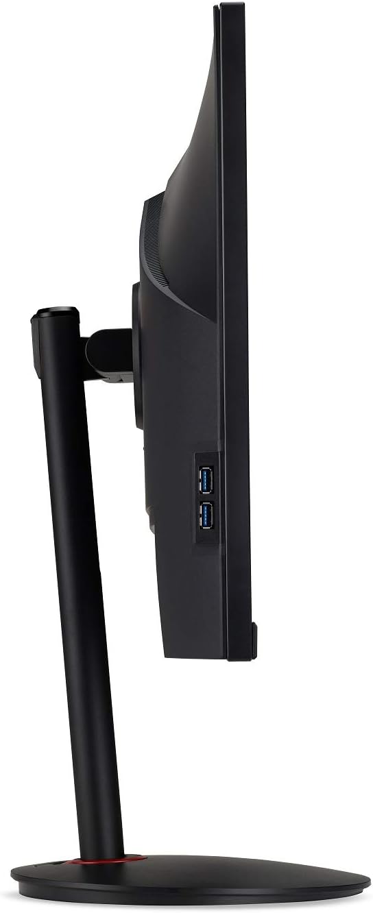 "Acer Nitro XV272U Xbmiipruzx 27"" WQHD (2560 x 1440) Agile-Splendor IPS Monitor, AMD Radeon FREESYNC, Up to 270Hz, Up to 0.5ms, DisplayHDR400, 99% Adobe RGB, (DP, 2 x HDMI & USB Type-C 65W)", black