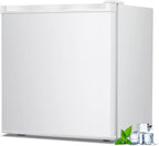 1.1 Cu.ft Small Upright Freezer, Mini Freezer with Removable Shelves, Adjustable Thermostat, Reversible Door Hinge, Quiet for Home/Dorm/Office/Kitchen, Black