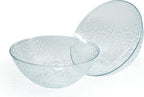 " OCCASIONS " 120 Plates Pack, Disposable Wedding Party Plastic Plates (7.5'' Appetizer/Dessert Plate, Rio in White & Pearled Green)