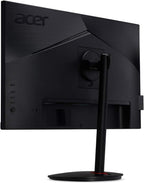 "Acer Nitro XV272U Xbmiipruzx 27"" WQHD (2560 x 1440) Agile-Splendor IPS Monitor, AMD Radeon FREESYNC, Up to 270Hz, Up to 0.5ms, DisplayHDR400, 99% Adobe RGB, (DP, 2 x HDMI & USB Type-C 65W)", black
