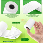 (100 Rolls) 2 1/4" x 50' Thermal Paper, POS Receipt Paper for Retail Business Cash Register, Fits All Credit Card Terminal