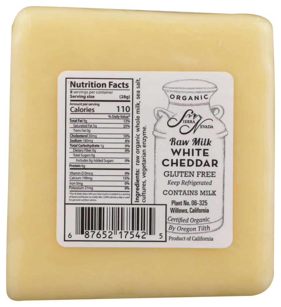 (NOT A CASE) Raw Milk White Cheddar