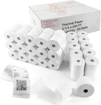 (100 Rolls) 2 1/4" x 50' Thermal Paper, POS Receipt Paper for Retail Business Cash Register, Fits All Credit Card Terminal