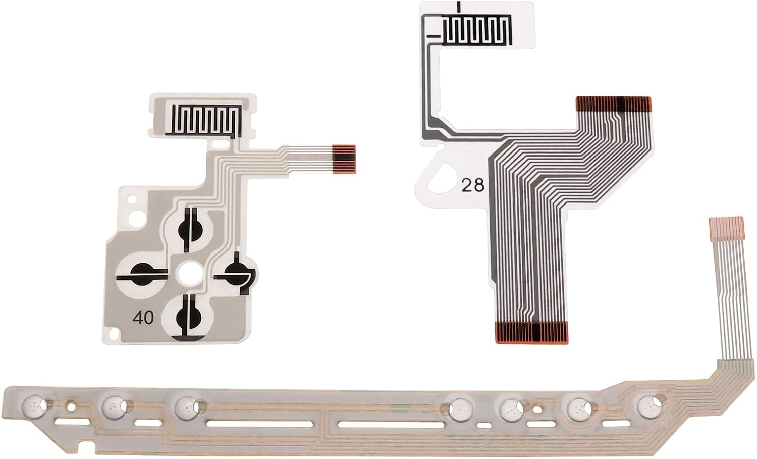 1 Set Flex Cable with Left Key Volume Right Keypad Buttons Controllers Ribbon Connector Replacement Part Compatible with Sony PSP 1000