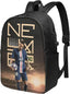 #10 Neymar Adult Backpacks Bag Laptop Bag Bookbag Usb Backpack 17 Inch For Daily
