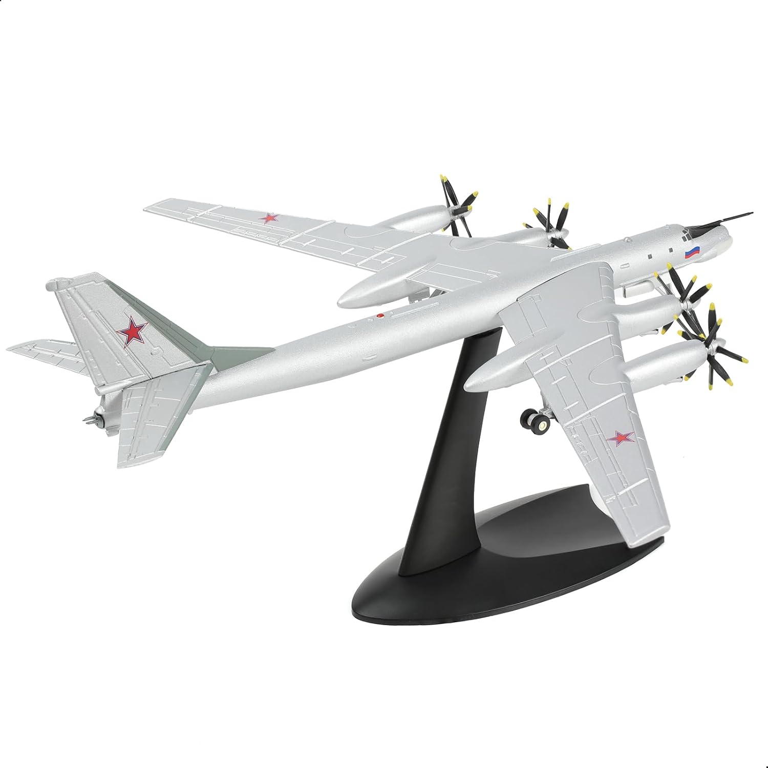 1/200 Scale B-52(Stratofortress) Long-Range Subsonic Jet-Powered Strategic Bomber Diecast Military Aircraft Model Display Model Aircraft for Display Collection or Gift