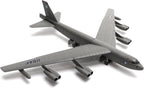 1/200 Scale B-52(Stratofortress) Long-Range Subsonic Jet-Powered Strategic Bomber Diecast Military Aircraft Model Display Model Aircraft for Display Collection or Gift