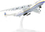 1/400 Scale Antonov-225 Mriya Military Transport Aircraft Miniature Ukrainian Painting Metal Diecast Carrier Airplane Model with Metal Stand for Aviation Enthusiasts Adults Collection or Gift