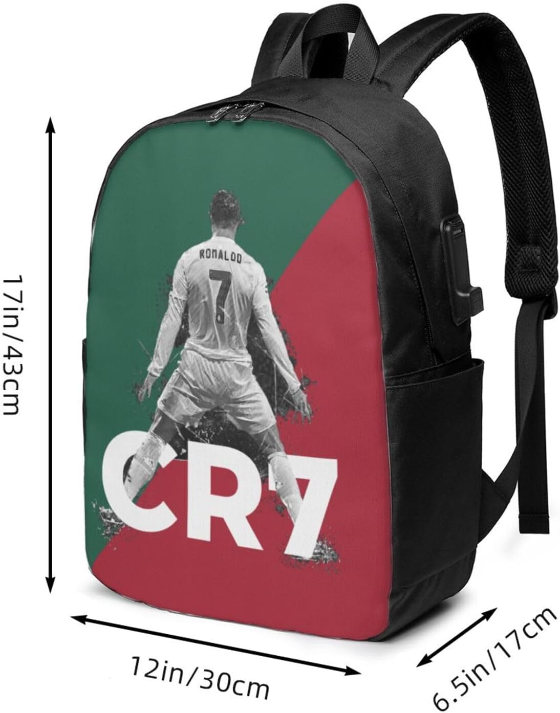 #7 Adult Backpacks Bag Laptop Bag Bookbag Usb Backpack 17 Inch For Daily