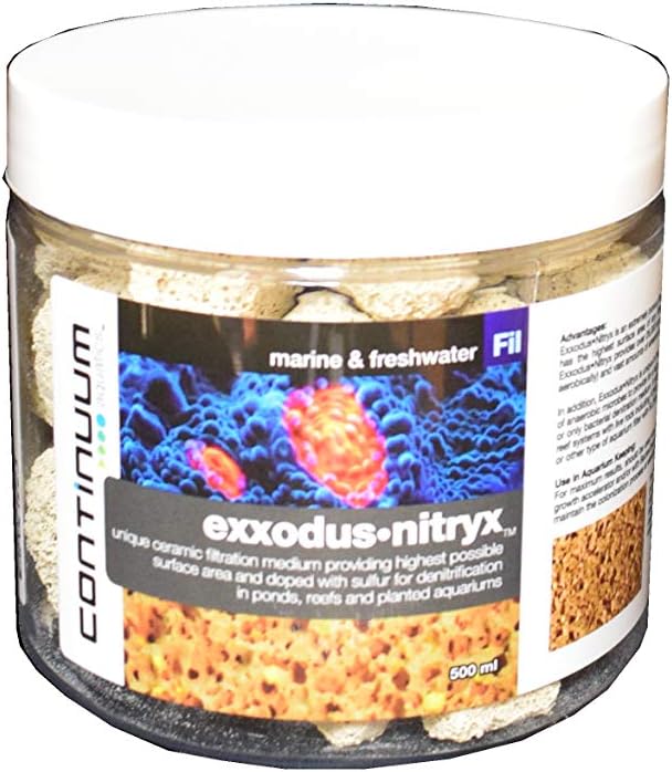 "Exxodus-Nitryx", High porosity filtration medium, 2 Liter