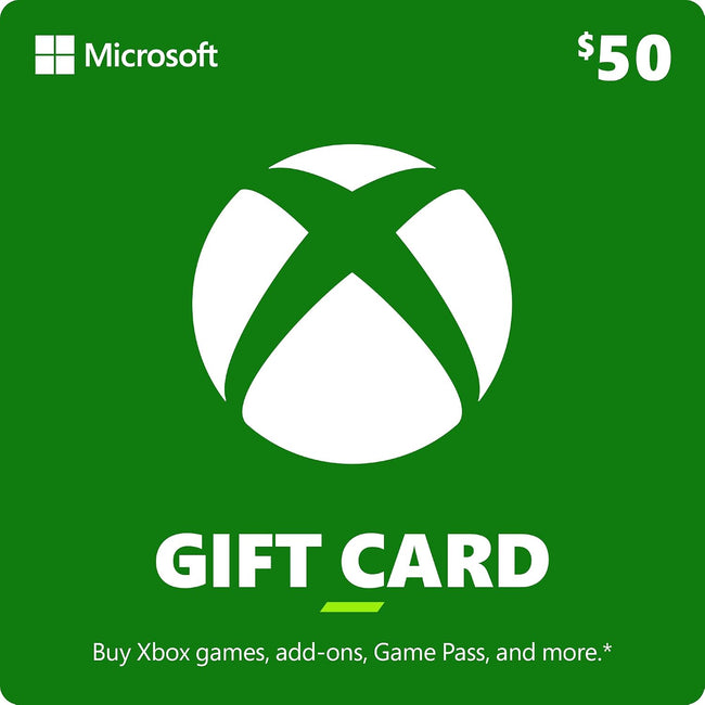 $50 Xbox Gift Card [Digital Code] Hover Image
