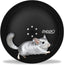 15" Silent Chinchilla Running Wheel, Aluminum Alloy Exercise Wheel, Quiet Ball Bearing, Suitable for Chinchillas, Hamsters, Hedgehogs, Syrian Hamsters and Other Small Pets