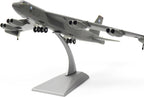 1/200 Scale B-52(Stratofortress) Long-Range Subsonic Jet-Powered Strategic Bomber Diecast Military Aircraft Model Display Model Aircraft for Display Collection or Gift