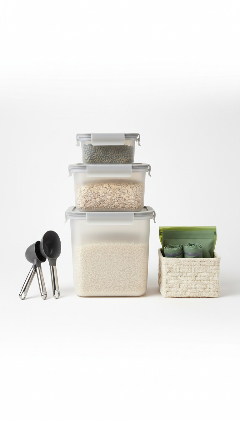 Stackable Pantry Storage Set