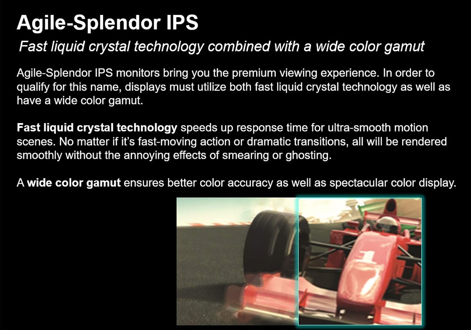 "Acer Nitro XV272U Xbmiipruzx 27"" WQHD (2560 x 1440) Agile-Splendor IPS Monitor, AMD Radeon FREESYNC, Up to 270Hz, Up to 0.5ms, DisplayHDR400, 99% Adobe RGB, (DP, 2 x HDMI & USB Type-C 65W)", black