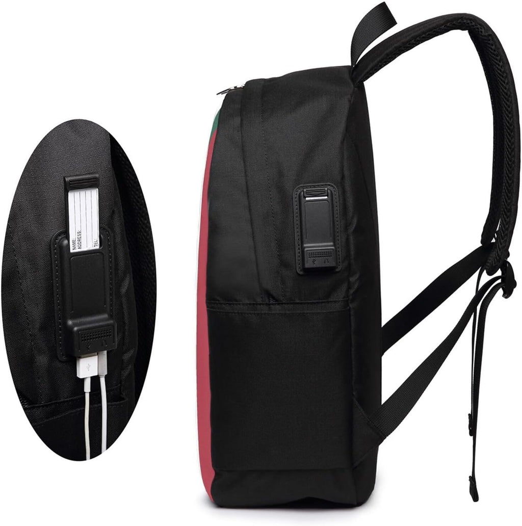 #7 Adult Backpacks Bag Laptop Bag Bookbag Usb Backpack 17 Inch For Daily