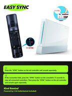 (Black* 2) Remote Controller with Motion Plus for Wii/WII U, 2 in 1 Remote with Nunchuck Controller for Wii/WII U Console [nintendo_wii_u]