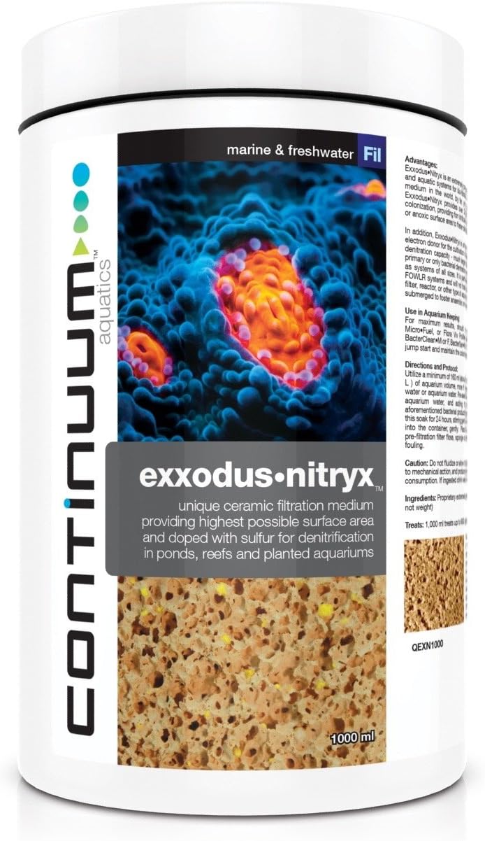 "Exxodus-Nitryx", High porosity filtration medium, 2 Liter