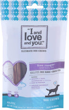 "I And Love And You" No Stink! Bully Stick + Naked Essentials Lamb & Bison