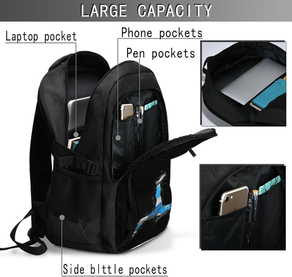 #7 Adult Backpacks Bag Laptop Bag Bookbag Usb Backpack 17 Inch For Daily