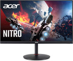 "Acer Nitro XV272U Xbmiipruzx 27"" WQHD (2560 x 1440) Agile-Splendor IPS Monitor, AMD Radeon FREESYNC, Up to 270Hz, Up to 0.5ms, DisplayHDR400, 99% Adobe RGB, (DP, 2 x HDMI & USB Type-C 65W)", black