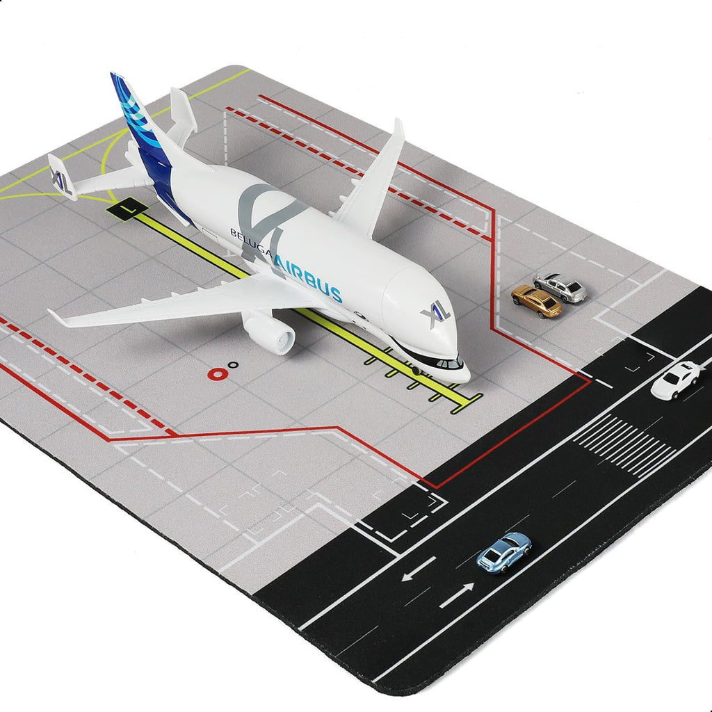 1/300 A330 Beluga XL1 Diecast Metal Airplane Model Kit with Stand (7.7 inches) for Airbus a330-743L Super Transport Beluga Model for Adult Plane Aviation Enthusiasts Collectible or Gift