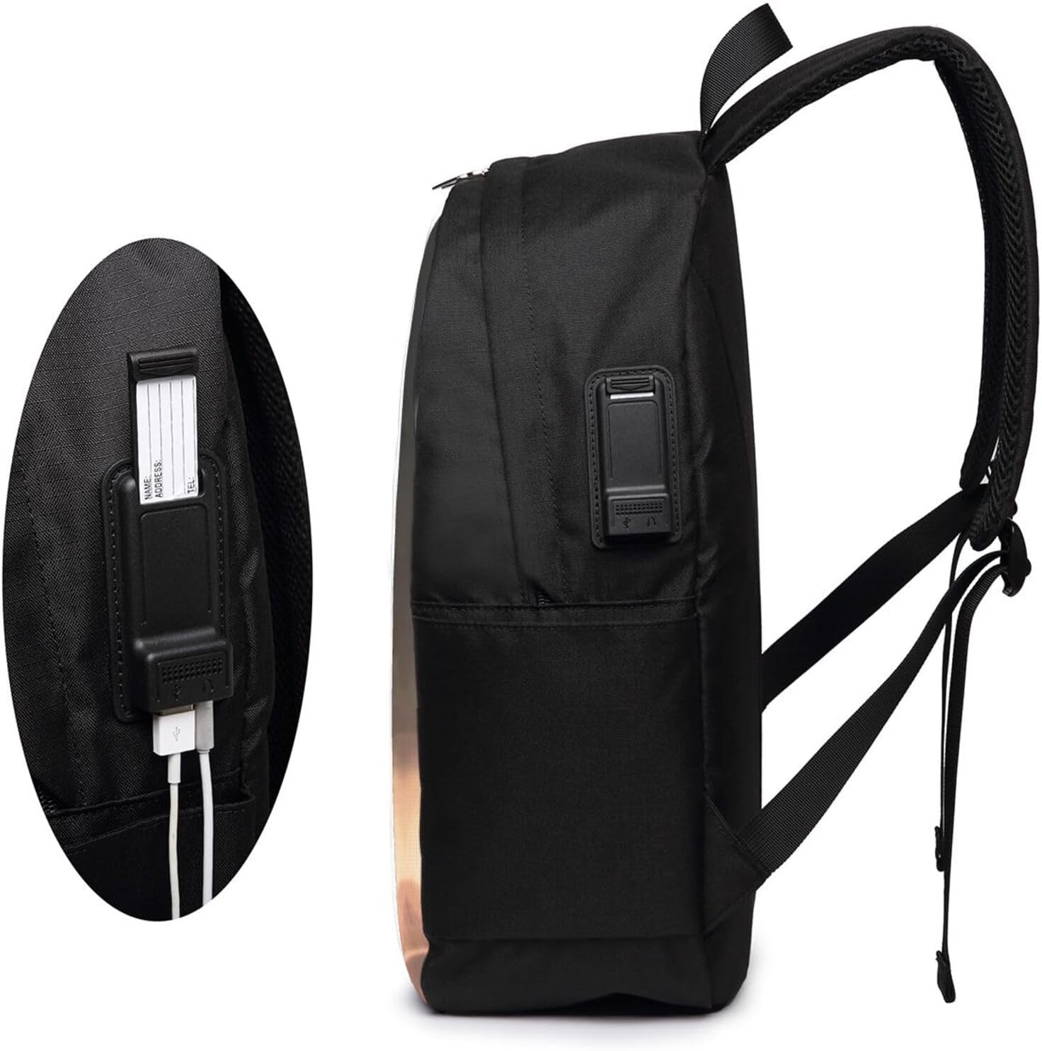#10 Neymar Adult Backpacks Bag Laptop Bag Bookbag Usb Backpack 17 Inch For Daily