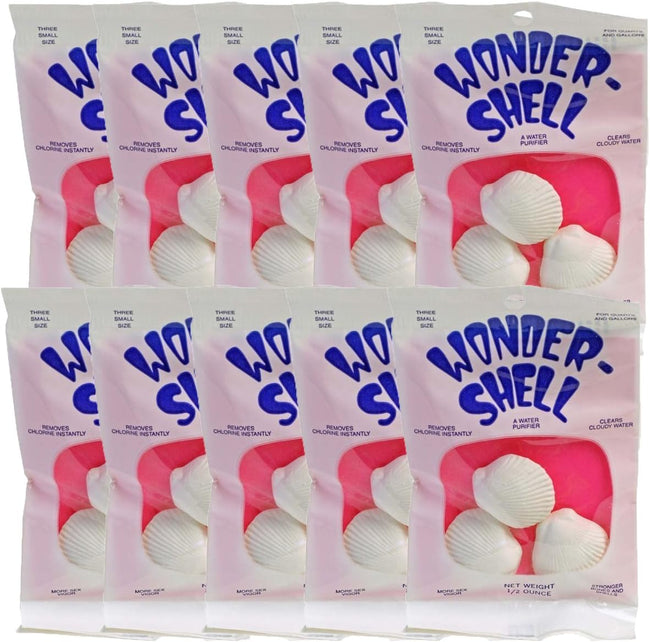 (10 Packages) Weco Wonder Shell Natural Minerals (3 Pack), Small - Total of 30 Shells Hover Image