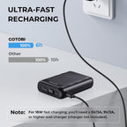 Heated Jacket Battery Pack - Power Bank with LED Display and 2 Adapter Cables for Wulcea, ULUSERN, Genovega, and Other Outdoor Heating Coat