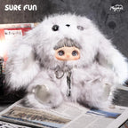 (Official License)Maymei Rebel Doll 400% Plush Blind Box Series - Kawaii Vinyl Plushie Backpack with Zipper Storage, Cute Mystery Stuffed Animals Toy, Edgy Punk Collectible Gift for Girls Women