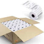 (100 Rolls) 2 1/4" x 50' Thermal Paper, POS Receipt Paper for Retail Business Cash Register, Fits All Credit Card Terminal