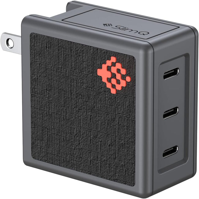 65W USB-C Charger Block Type C Charger, 3-Port Type-C GaN Charger USB-C Power Adapter Fast Charging Compatible with iPhone 16/15/14, Galaxy S24/S23, MacBook Pro/Air, iPad Pro/Air, Pixel 8 Hover Image