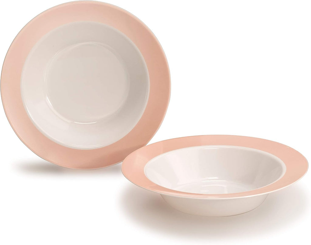 " OCCASIONS " 120 Plates Pack, Disposable Wedding Party Plastic Plates (7.5'' Appetizer/Dessert Plate, Rio in White & Pearled Green)