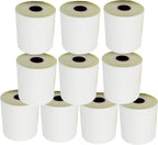 (32 Rolls) 2 Ply Carbonless Rolls 3" X 95 Feet White/Yellow Receipt Paper POS Cash Register Two Ply White/Canary for Star Micronics SP700 SP2000 UP389 Omni 480 TMU 220 250 Require Ribbons ERC30/34/38