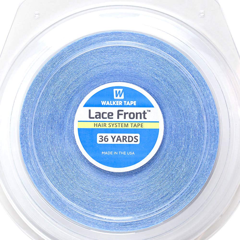 "Lace Front Support" Double Sided Roll Tapes Stickers Adhesive for Men Hair System Replacement Toupee Hair Extension Wig Bundles Hair Weave Closure Lace Frontal(36 Yards & 1 Inch)