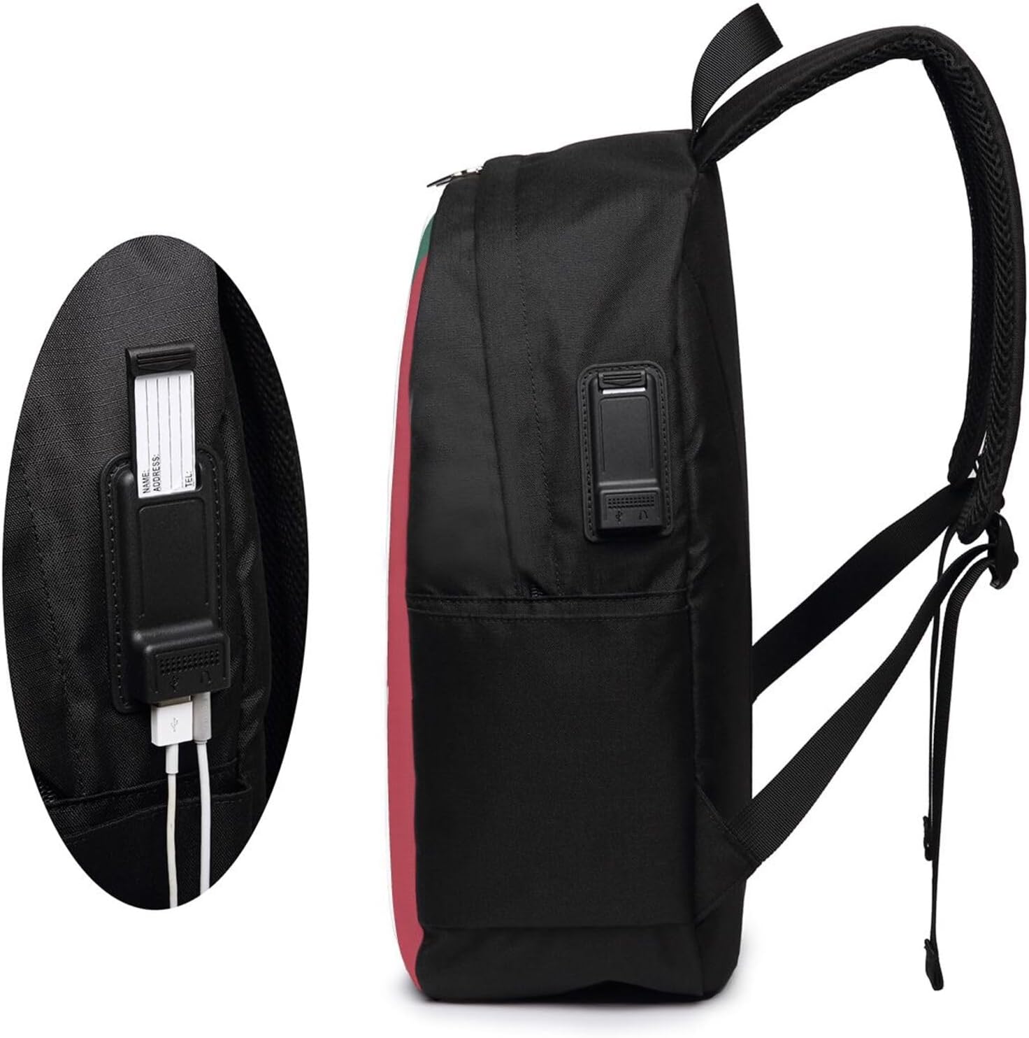 #7 Adult Backpacks Bag Laptop Bag Bookbag Usb Backpack 17 Inch For Daily