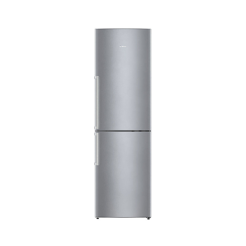 Bosch - 500 Series 12.8 Cu. Ft Bottom-Freezer Counter-Depth Smart Refrigerator - Stainless Steel