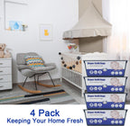 120 Bags Diaper Pail Refills Bags Compatible with Genie Easy Roll Signature & Platinum Diaper Pails,Each Refill Cartridge Holds up to 1410 Newborn Diapers
