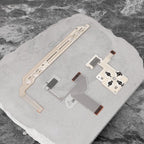 1 Set Flex Cable with Left Key Volume Right Keypad Buttons Controllers Ribbon Connector Replacement Part Compatible with Sony PSP 2000