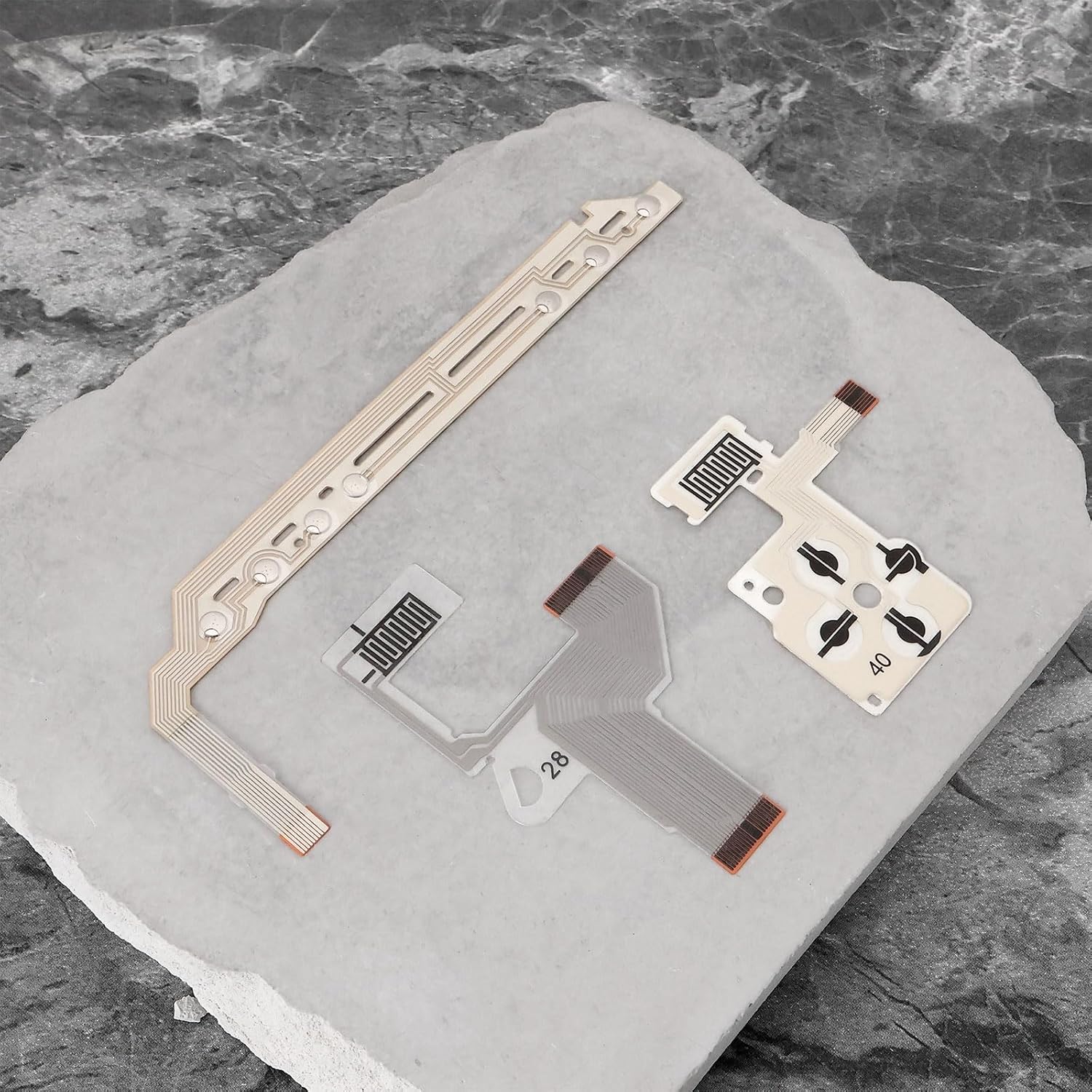 1 Set Flex Cable with Left Key Volume Right Keypad Buttons Controllers Ribbon Connector Replacement Part Compatible with Sony PSP 2000