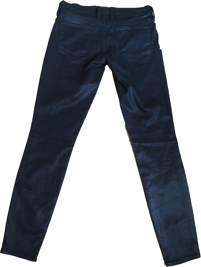 Lucky Brand Charlie Super Skinny Coated 29 Inch Jeans Main Image
