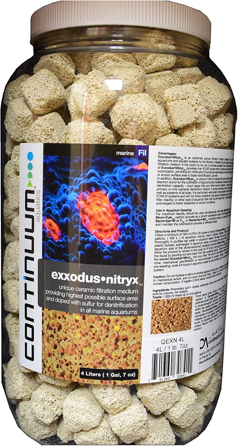 "Exxodus-Nitryx", High porosity filtration medium, 2 Liter